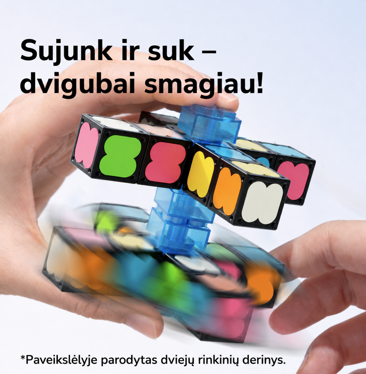 Mideer magnetinis šviečiantis suktukas