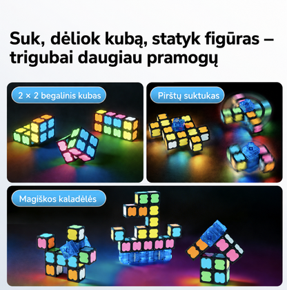 Mideer magnetinis šviečiantis suktukas