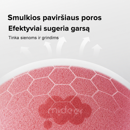 Tylus kamuolys – 20cm – rožinis