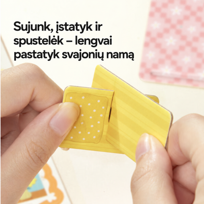 3D DĖLIONĖ / DIY LĖLIŲ NAMAS