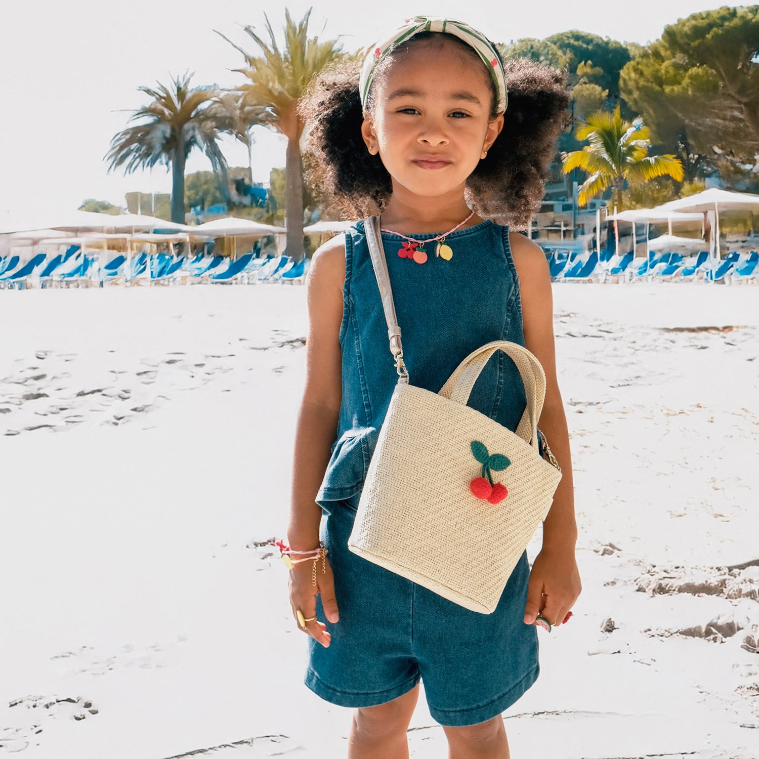 Rockahula Kids vaikiška pintinė rankinė „Crochet Cherry“