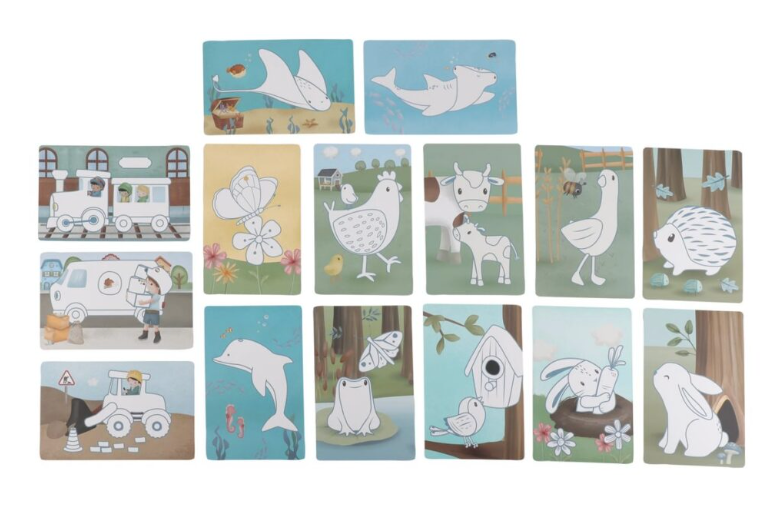 Little Dutch skaitmeninė piešimo lentelė „Forest Friends“