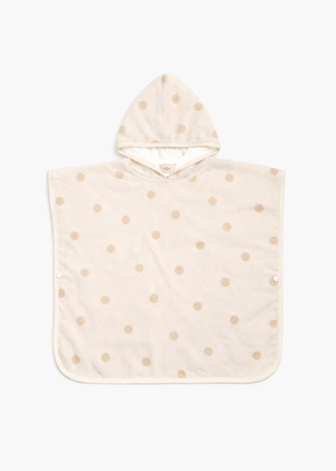 Mrs Ertha rankšluostis-pončas „Blush Dots“, 3–4 m.