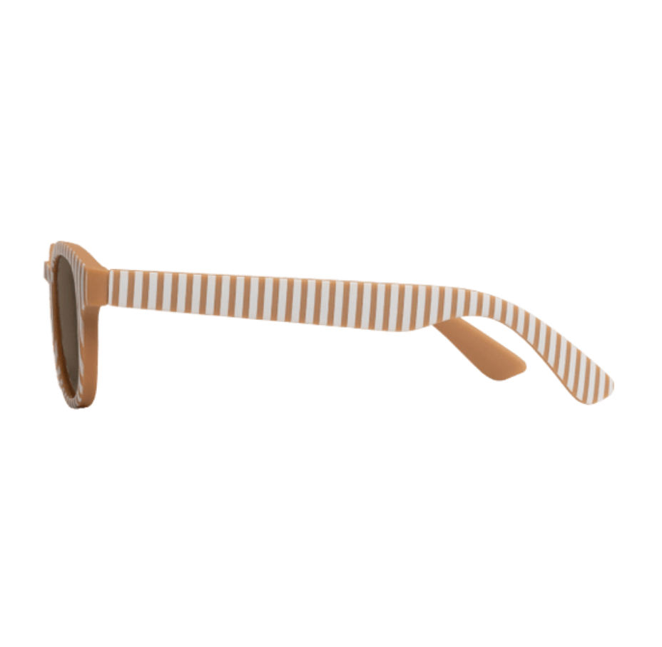Little Dutch vaikiški akiniai nuo saulės „Ocean Brown Stripes“ | 2–5 m.
