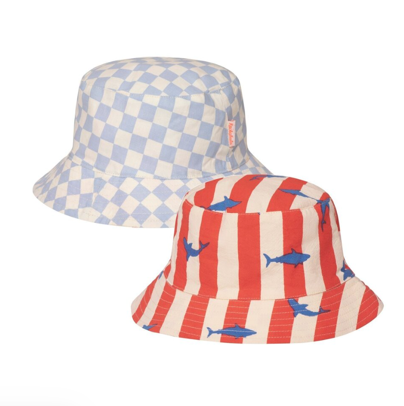 Rockahula Kids dvipusė kepurė nuo saulės „Shark“, 3–6 m.