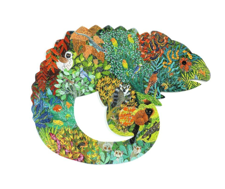 Forminė dėlionė Chameleonas