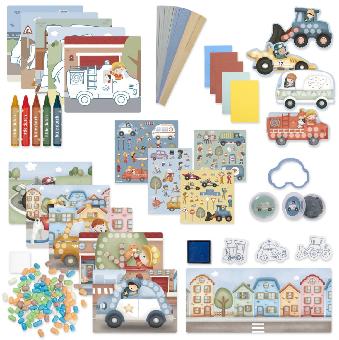 Little Dutch kūrybinis rinkinys XL „Jim &amp; Friends“