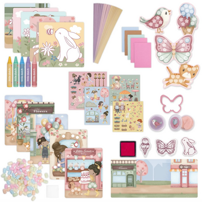 Little Dutch kūrybinis rinkinys XL Rosa &amp; Friends