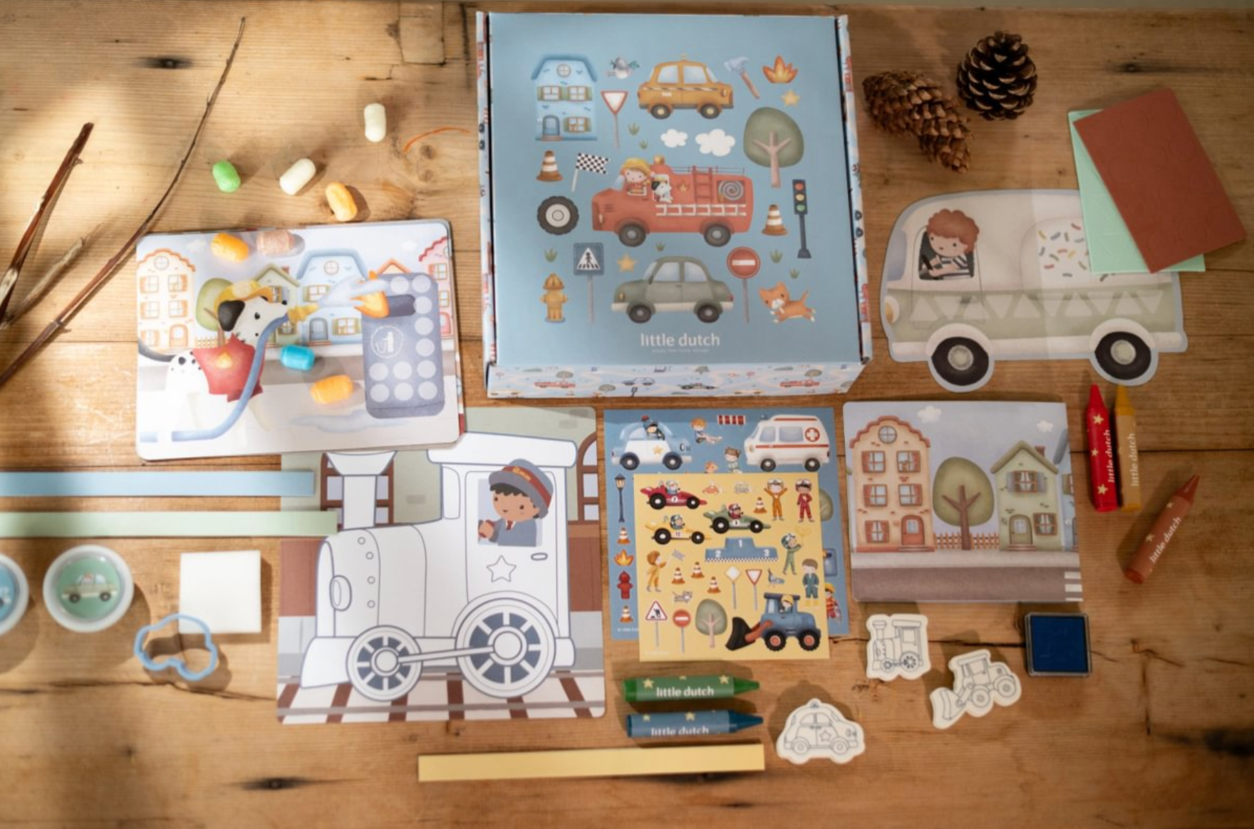 Little Dutch kūrybinis rinkinys XL „Jim &amp; Friends“