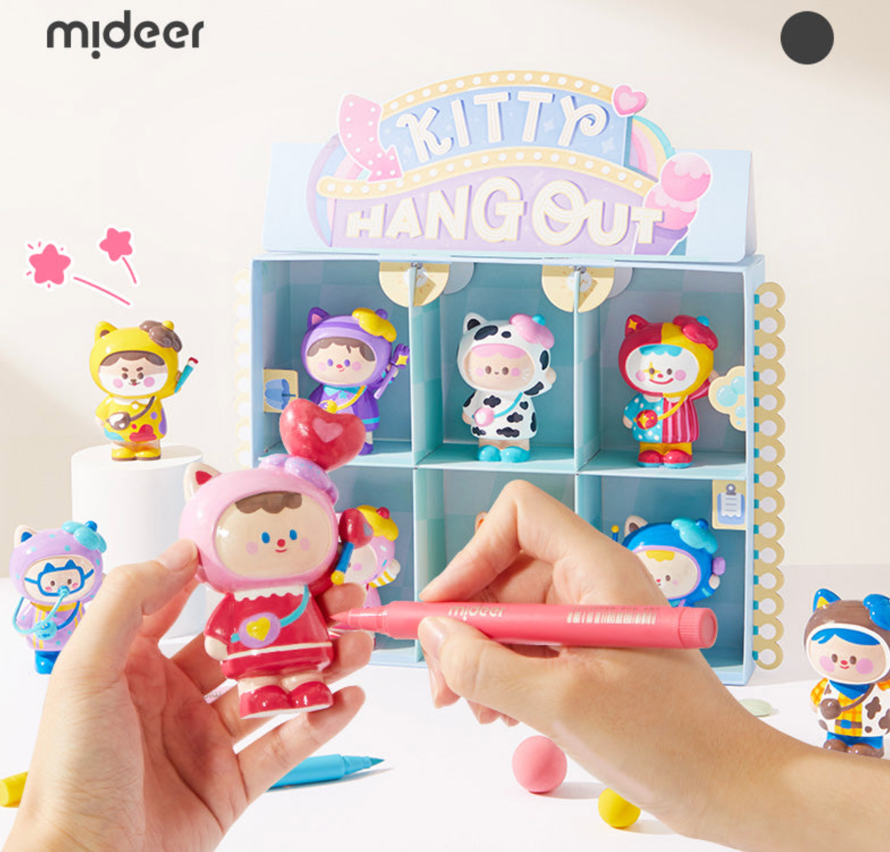 Gipsinių figūrėlių kūrimo rinkinys