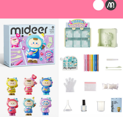 Gipsinių figūrėlių kūrimo rinkinys