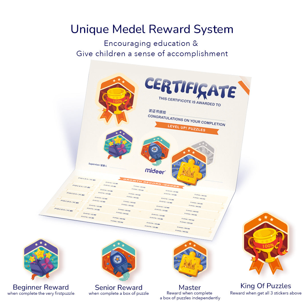 Level Up dėlionių rinkinys – 6 lygis Atostogos