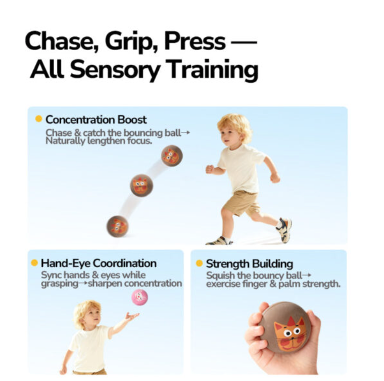 Sensorinis kamuoliukas Cocoa Cat