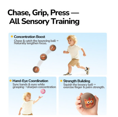 Sensorinis kamuoliukas Cocoa Cat