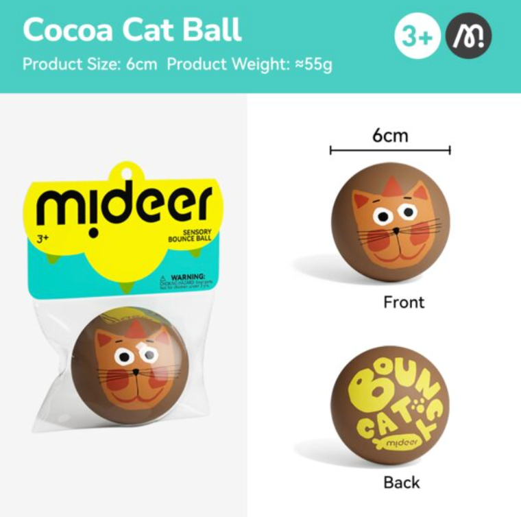Sensorinis kamuoliukas Cocoa Cat