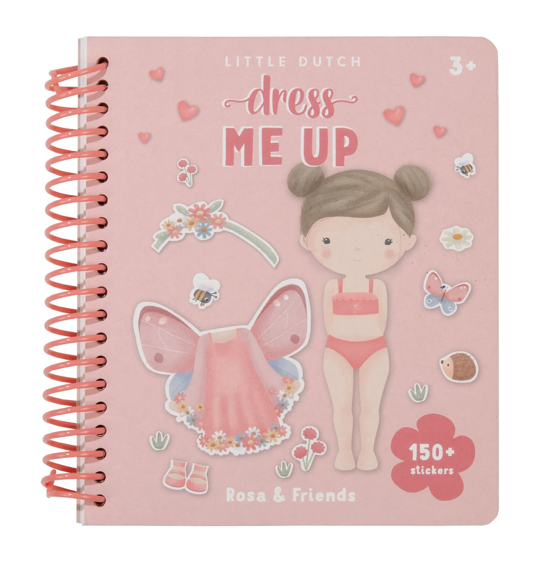 Little Dutch lipdukų knygelė Dress Me Up Rosa &amp; Friends