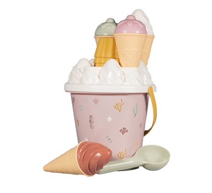 Little Dutch paplūdimio rinkinys ledams Ocean Dreams Pink