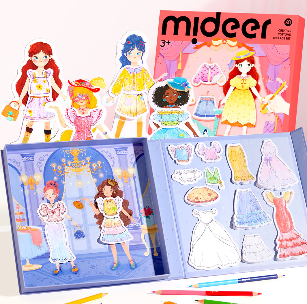 Kūrybinis drabužių dizaino rinkinys – Spindintis Vakaras