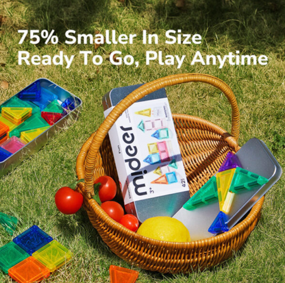 MINI MAGNETINIS KONSTRUKTORIUS METALINĖJE DĖŽUTĖJE