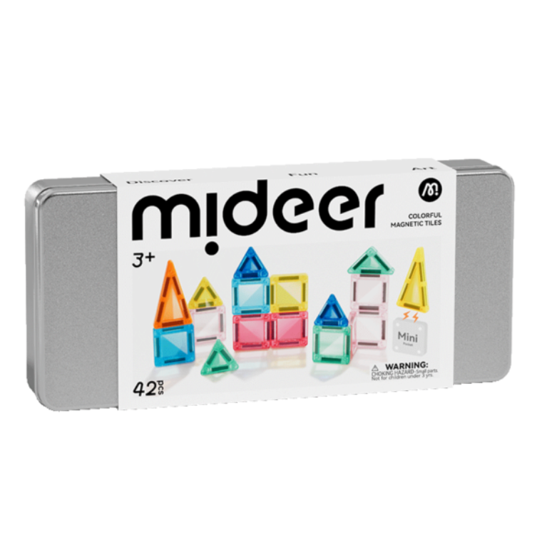 MINI MAGNETINIS KONSTRUKTORIUS METALINĖJE DĖŽUTĖJE