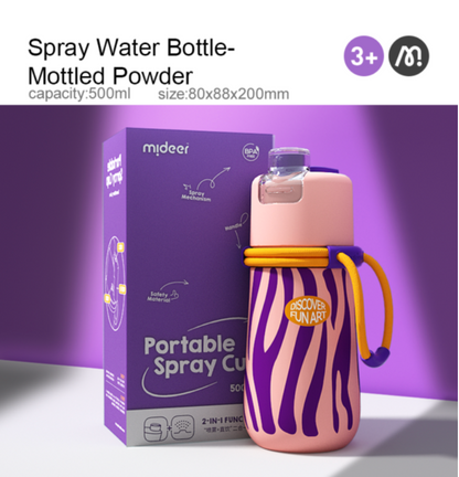 Gertuvė 2in1 su vandens dulksna – Blush Pink