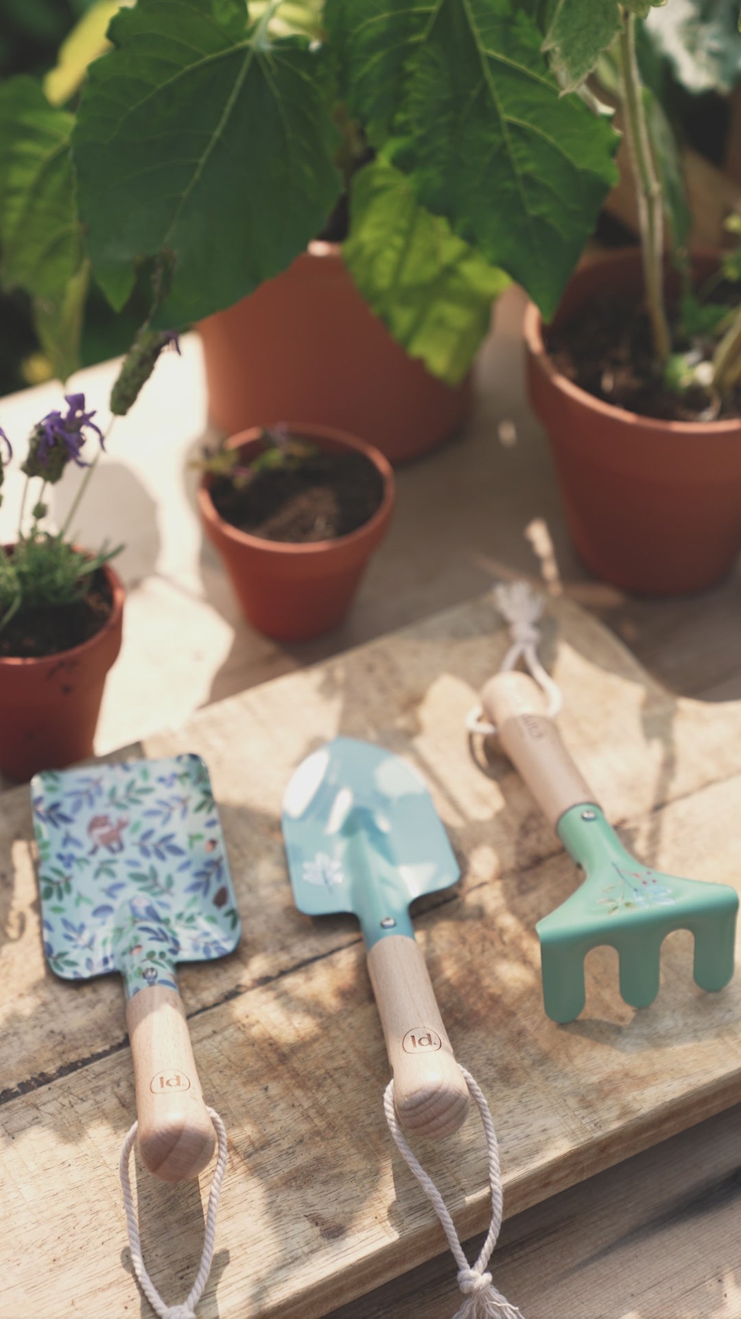 Little Dutch sodo įrankių rinkinys Forest Friends FSC