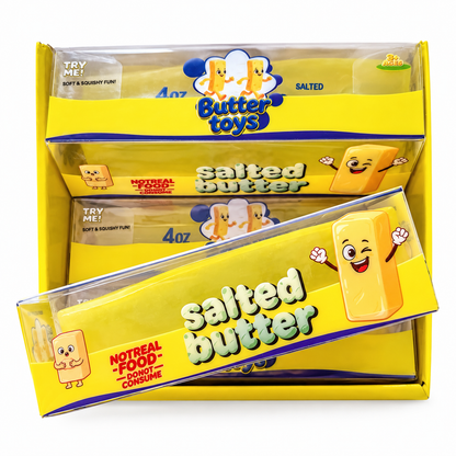 Salted Butter pakuotės atviroje dėžėje