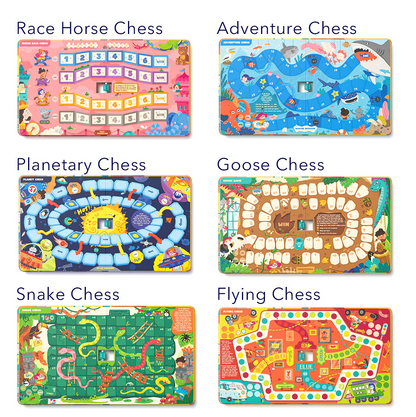 6in1 stalo žaidimų rinkinys / knyga