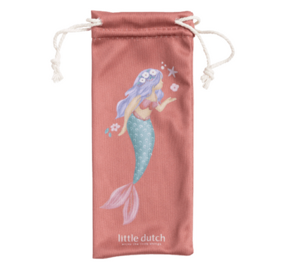 Little Dutch vaikiški akiniai nuo saulės „Shell Mermaid Pink“ | 2–5 m.