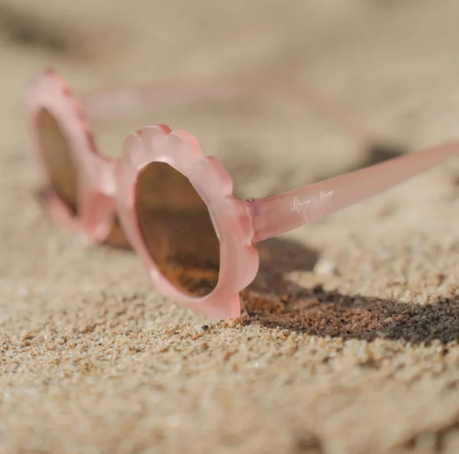 Little Dutch vaikiški akiniai nuo saulės „Shell Mermaid Pink“ | 2–5 m.