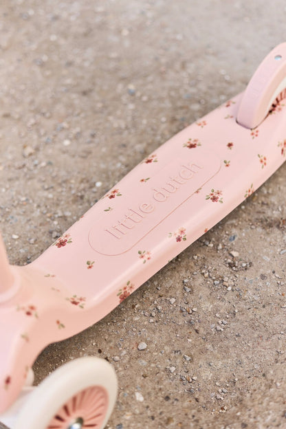 Little Dutch triratis paspirtukas Fairy Floral Pink