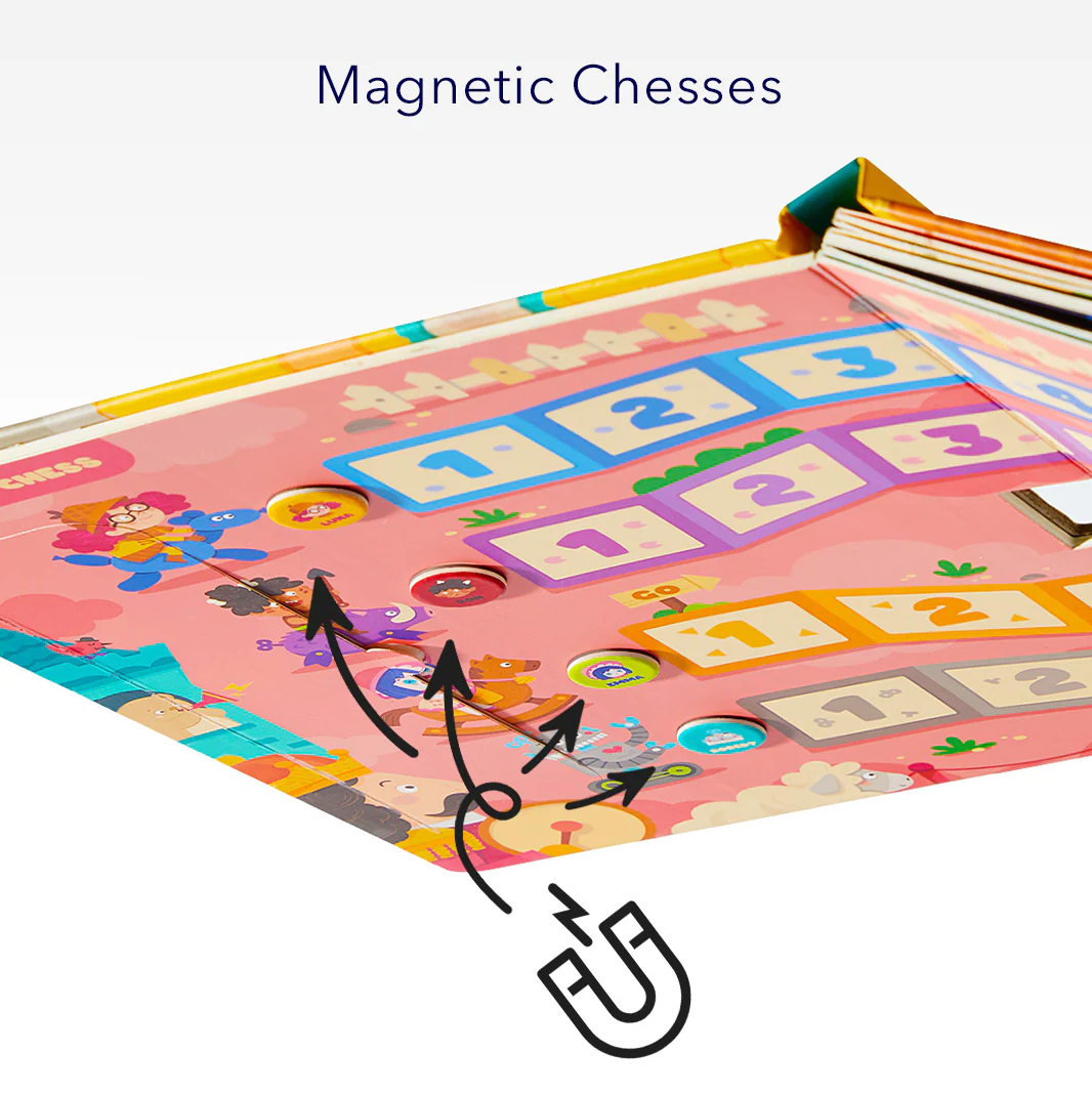 6in1 stalo žaidimų rinkinys / knyga