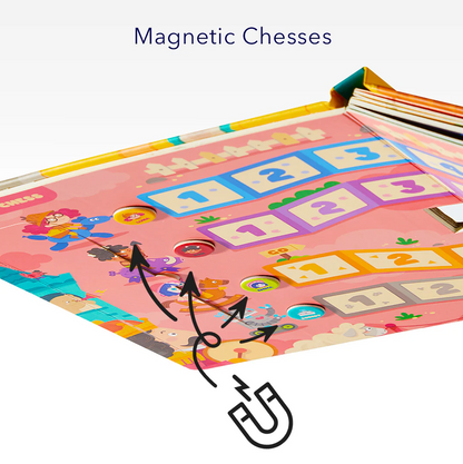 6in1 stalo žaidimų rinkinys / knyga