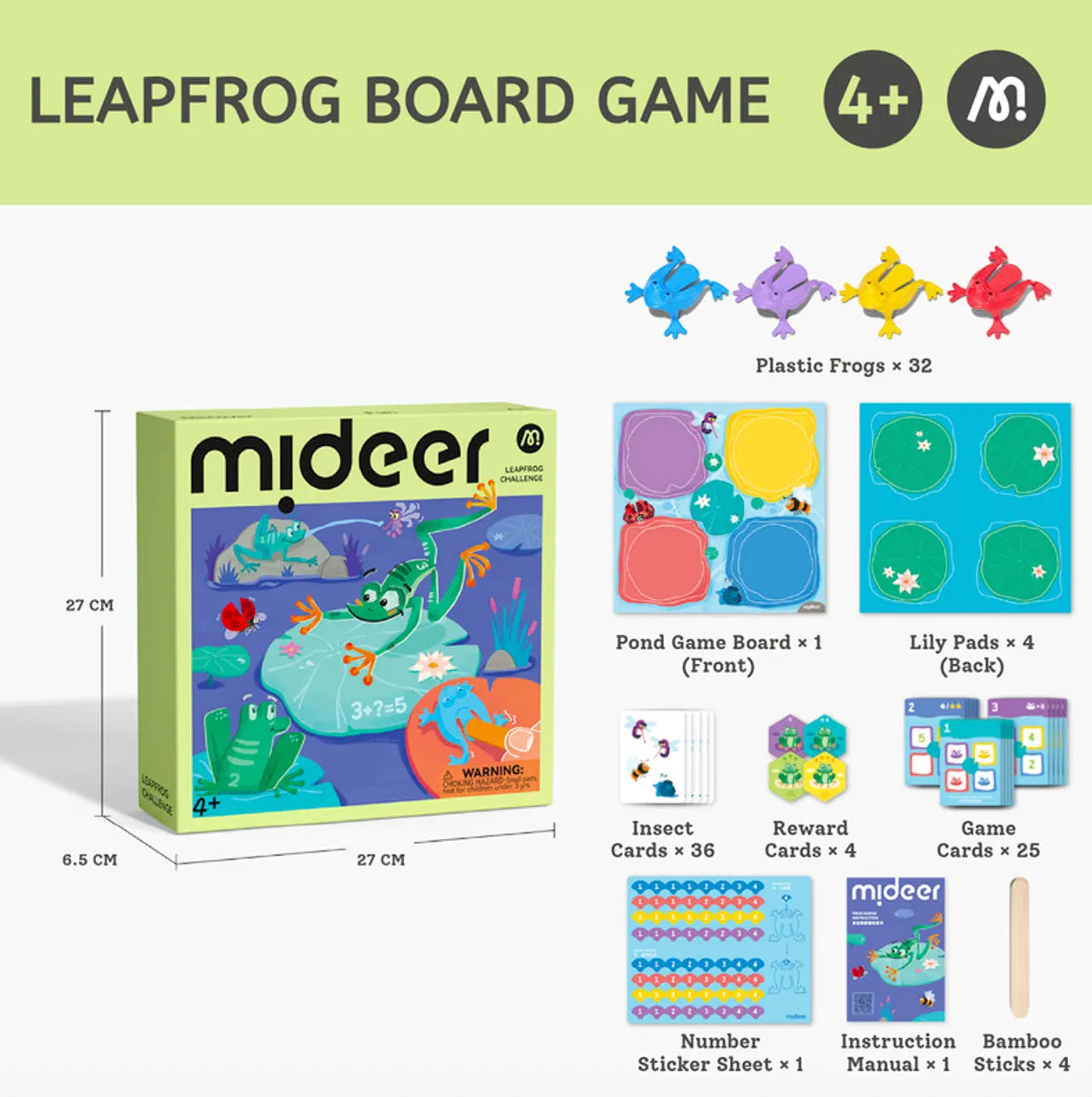 Interaktyvus stalo žaidimas – Varlės šoklės