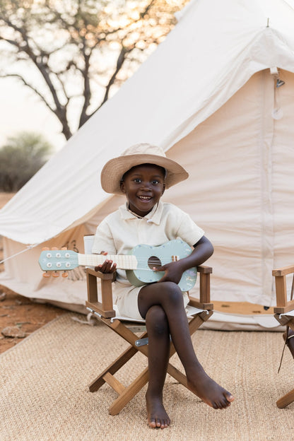 Little Dutch medinė gitara „Safari Friends Green“ FSC