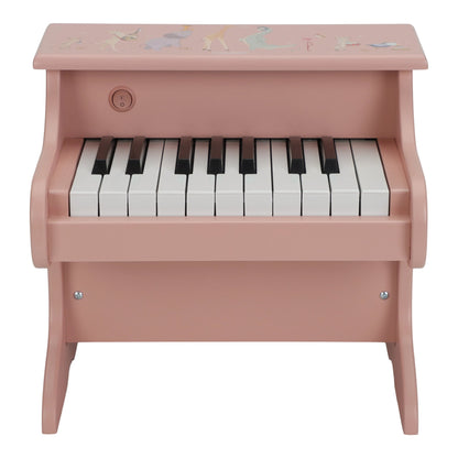 Little Dutch medinis pianinas „Safari Friends Pink“